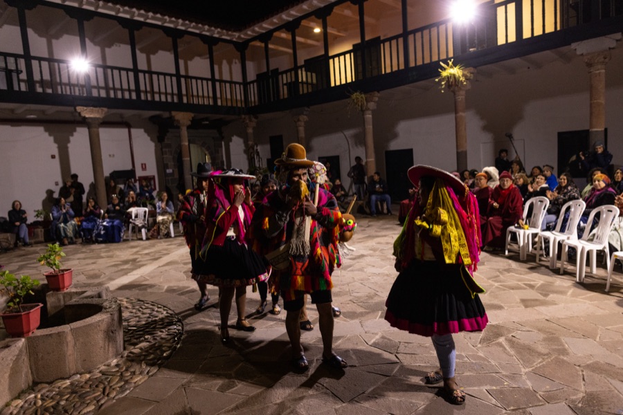 Vicente and Felicitas walking out at the Camino del Sol